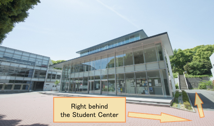 entrance of the Student center